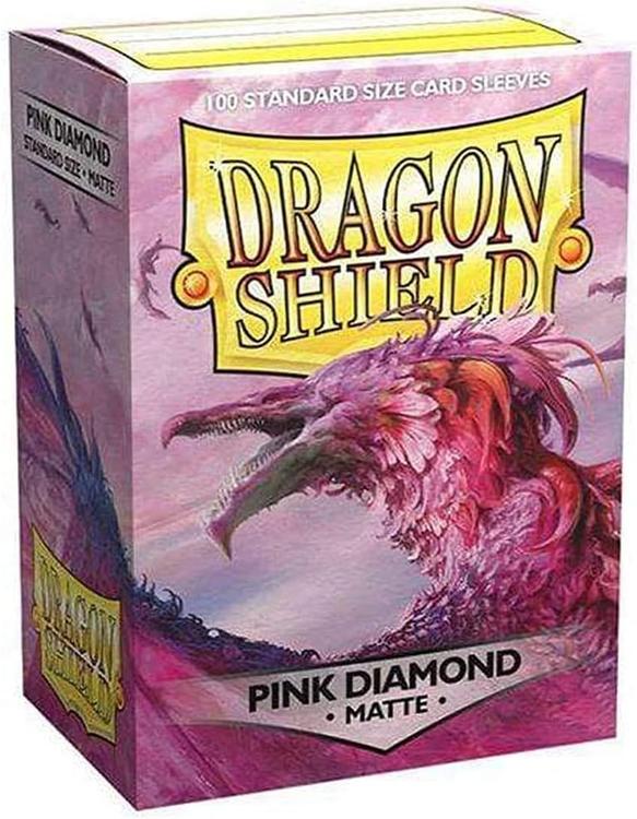 Dragon Shield - 100 standard size card protectors (3" X 4") - Matte