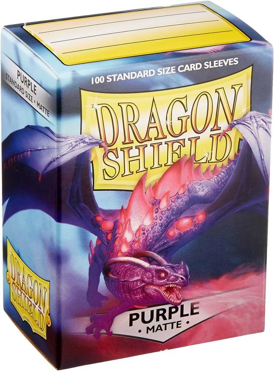 Dragon Shield - 100 standard size card protectors (3" X 4") - Matte