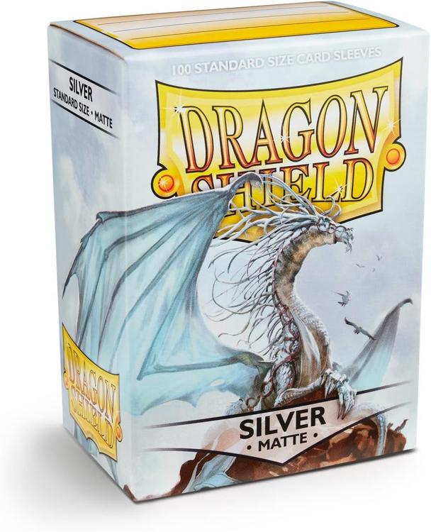 Dragon Shield - 100 standard size card protectors (3" X 4") - Matte