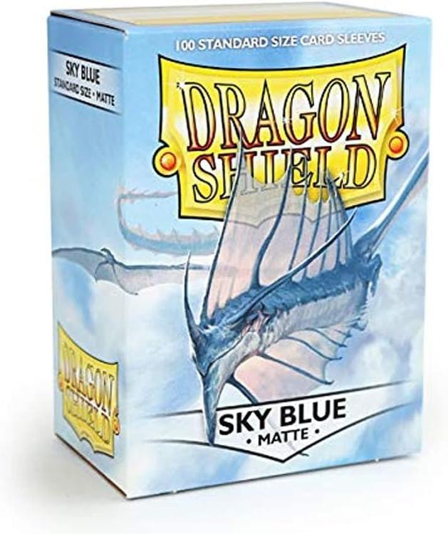 Dragon Shield - 100 standard size card protectors (3" X 4") - Matte