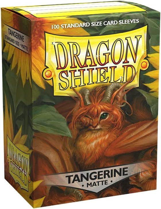 Dragon Shield - 100 standard size card protectors (3" X 4") - Matte