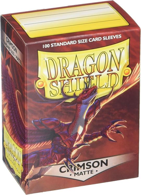 Dragon Shield - 100 standard size card protectors (3" X 4") - Matte