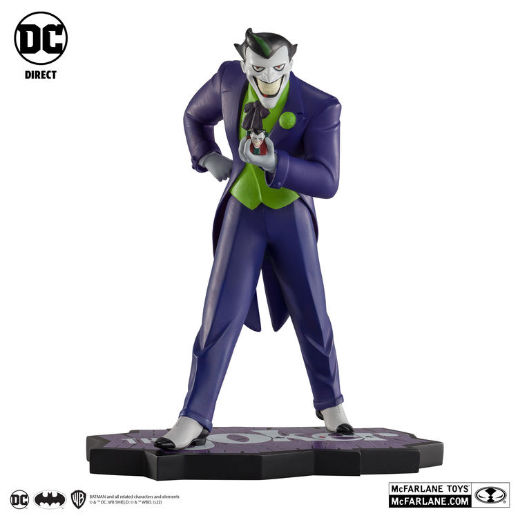 McFarlane - DC Direct - Figurine statue de 17.8 cm  -  The Joker Purple Craze par Bruce Timm