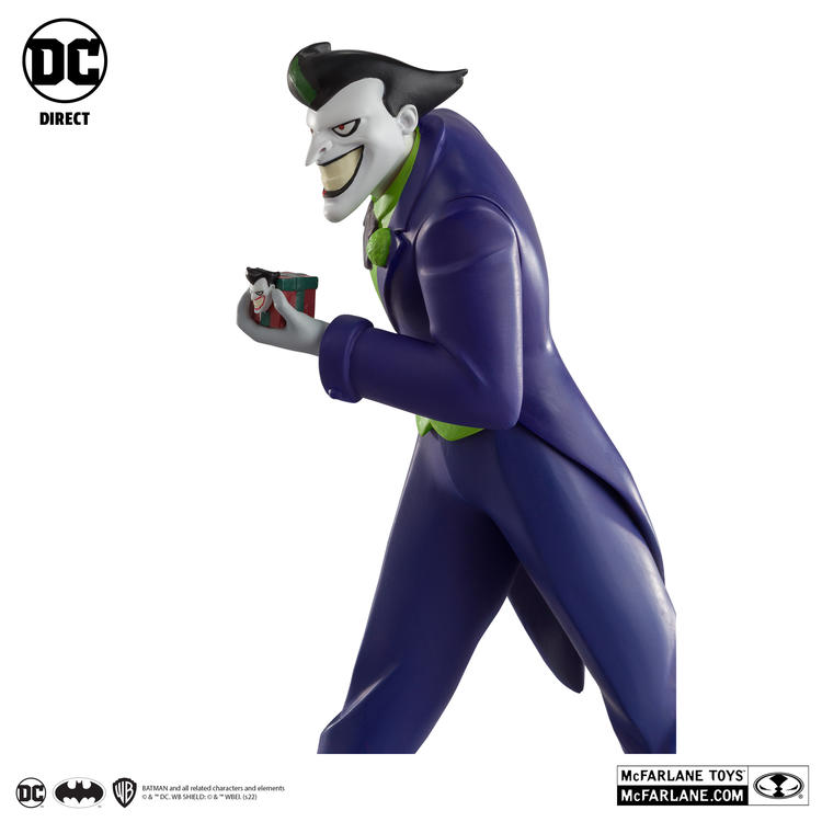 McFarlane - DC Direct - Figurine statue de 17.8 cm  -  The Joker Purple Craze par Bruce Timm