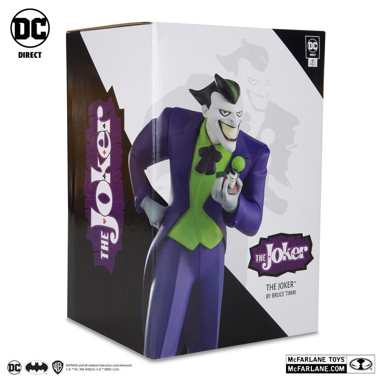 McFarlane - DC Direct - Figurine statue de 19cm  -  The Joker Purple Craze par Bruce Timm