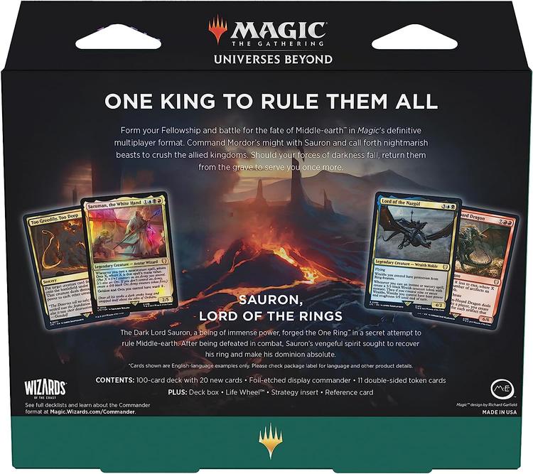 Magic The Gathering - Commander Deck  -  The Lord of the Rings - Tales of Middle-earth