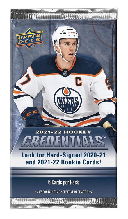 Upper Deck - Booster Hobby - 2021-22 Hockey Credentials