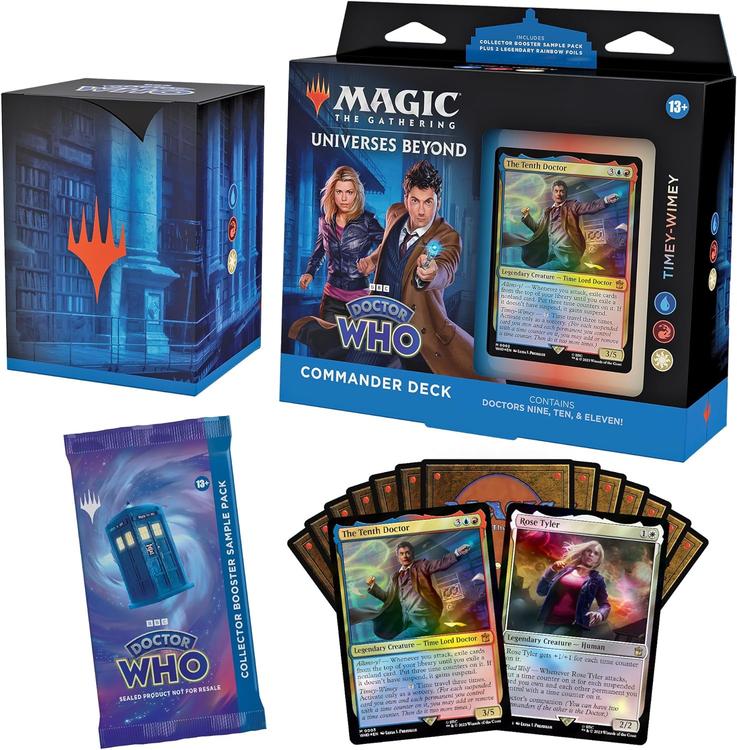 Magic The Gathering - Commander Deck  -  Universes Beyond  -  Doctor Who