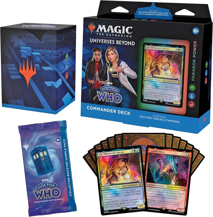 Magic The Gathering - Commander Deck  -  Universes Beyond  -  Doctor Who