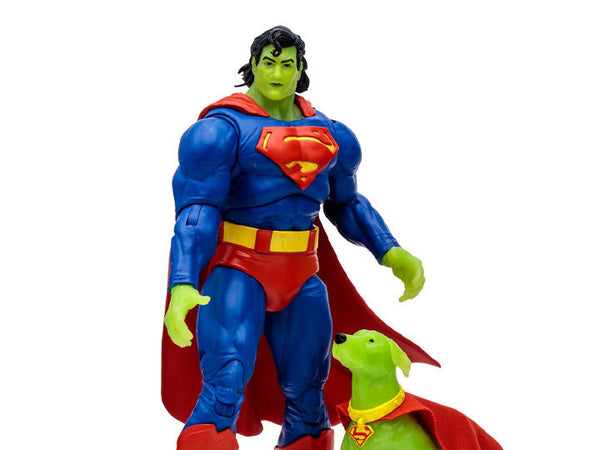 McFarlane Collector edition - 17.8cm action figure - DC Multiverse - Return of Superman & Krypto Premium Edition